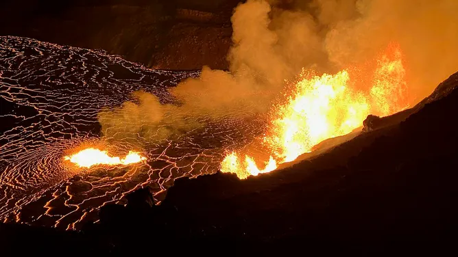 eruzione vulcano kilauea hawaii