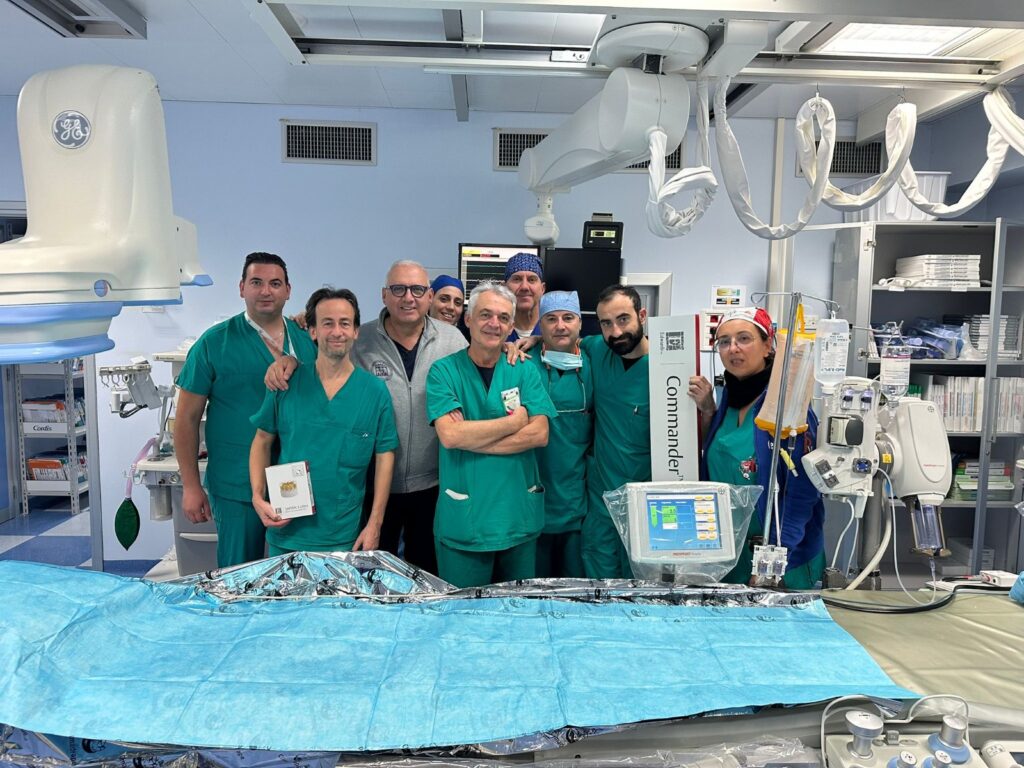impianto valvola transcatetere Cardiologia_Cardiochirurgia_GOM
