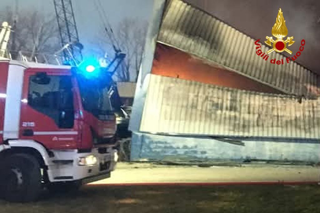 incendio cantiere navale cervignano friuli