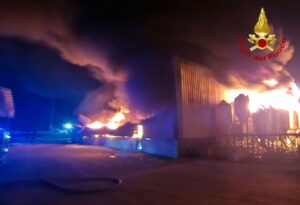 incendio cantiere navale cervignano friuli