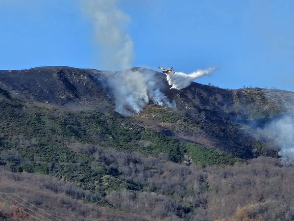incendio monte ramaceto liguria