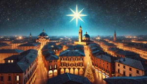 luminosa stella di natale