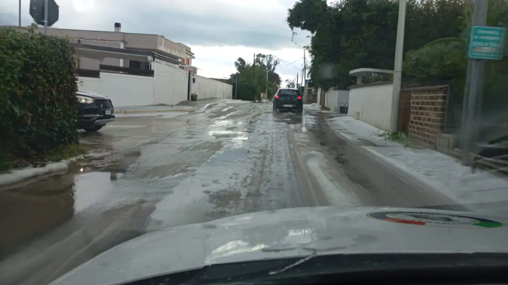maltempo grandine anzio lazio