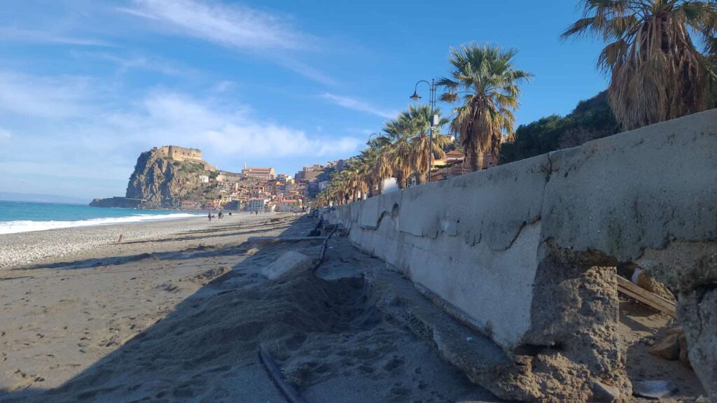 mareggiata scilla calabria