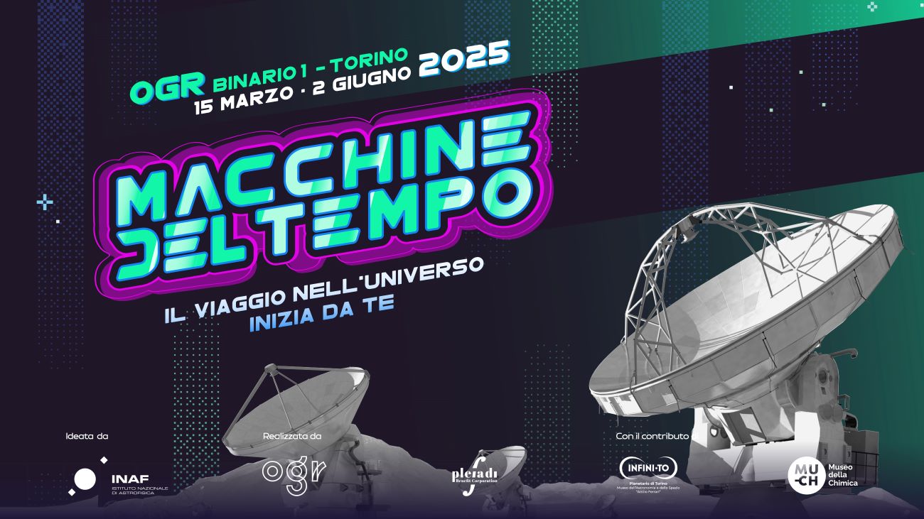 La mostra ‘Macchine del Tempo. Il viaggio nell’Universo inizia da te’: un percorso a bordo della luce