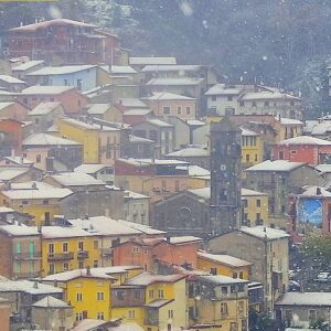 neve Aritzo sardegna