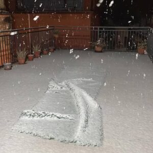 neve Casalnuovo Monterotaro puglia