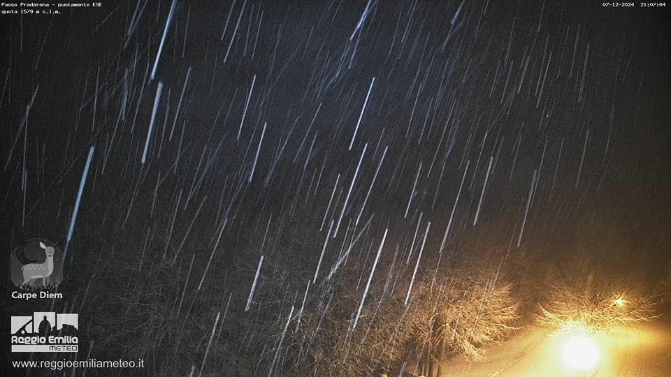 La neve sull'Appennino