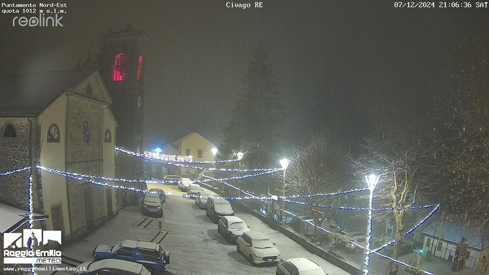 La neve sull'Appennino