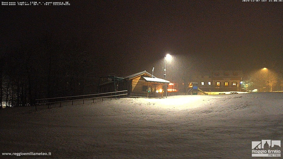 La neve sull'Appennino
