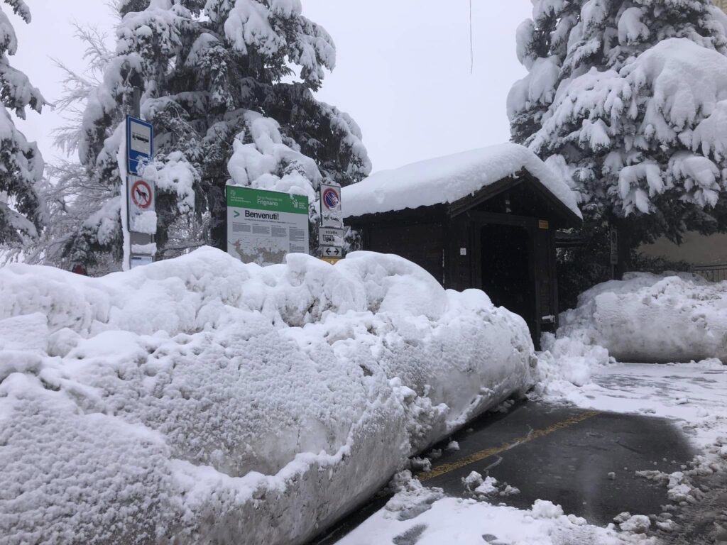 neve appennino modenese emilia romagna