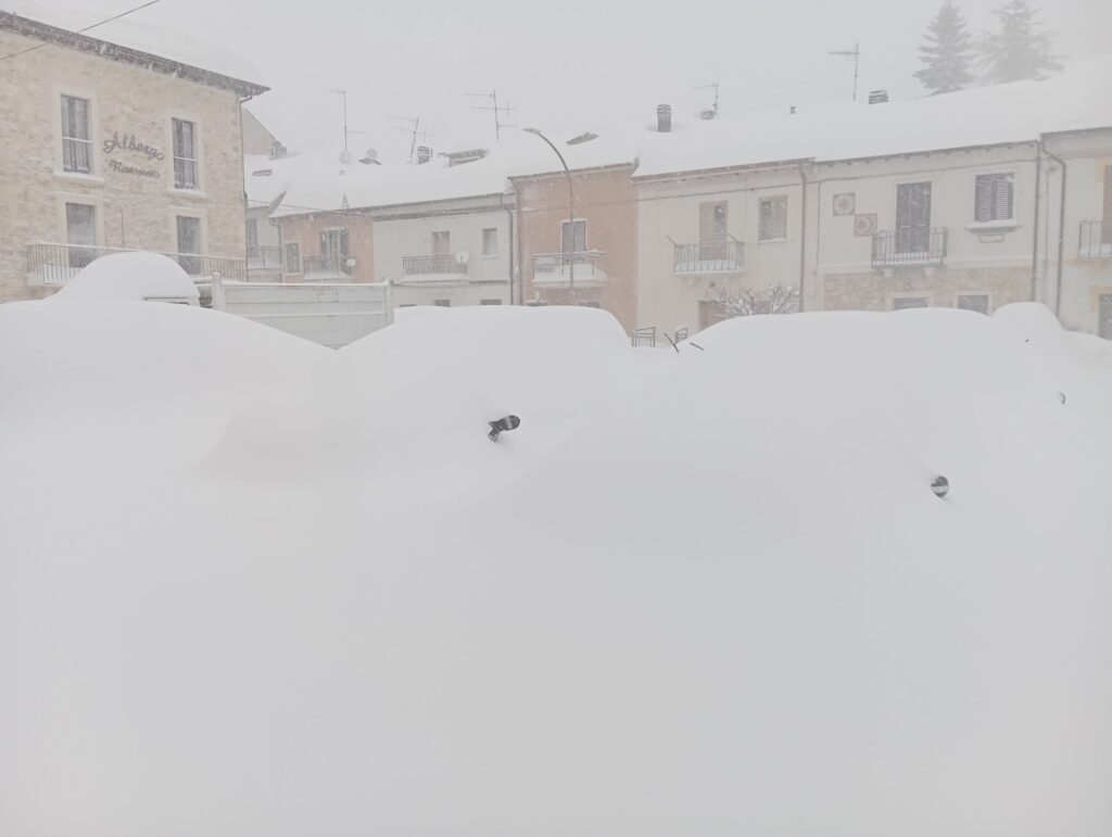 neve campo di giove abruzzo