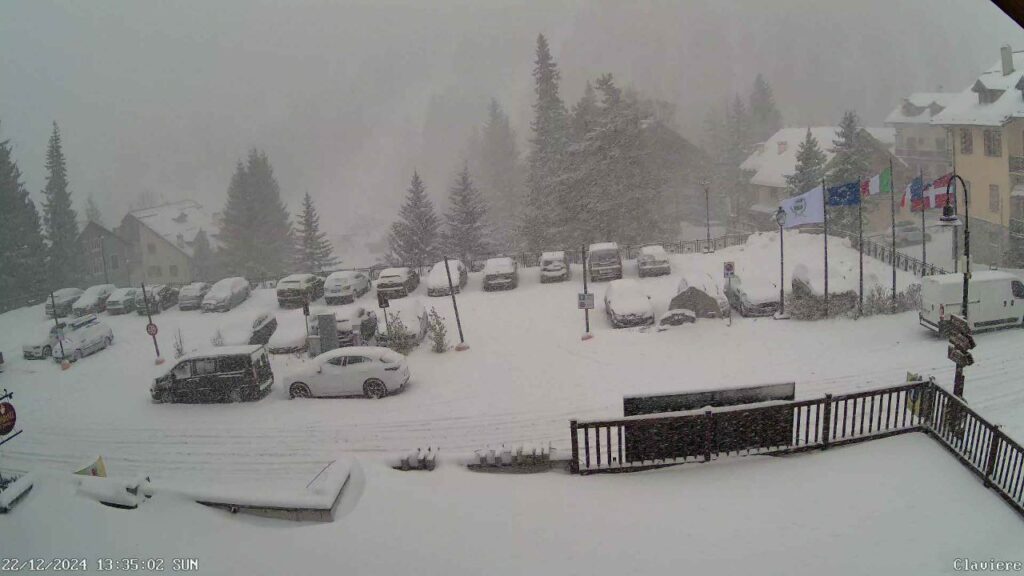 neve claviere piemonte
