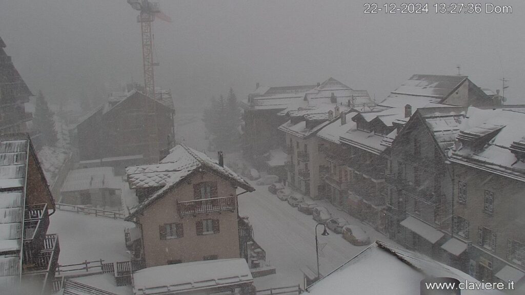 neve claviere piemonte
