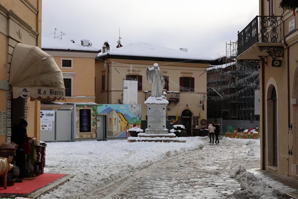 neve norcia umbria