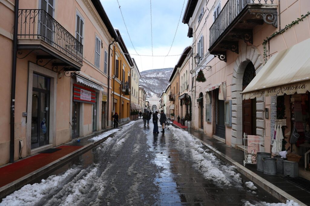 neve norcia umbria