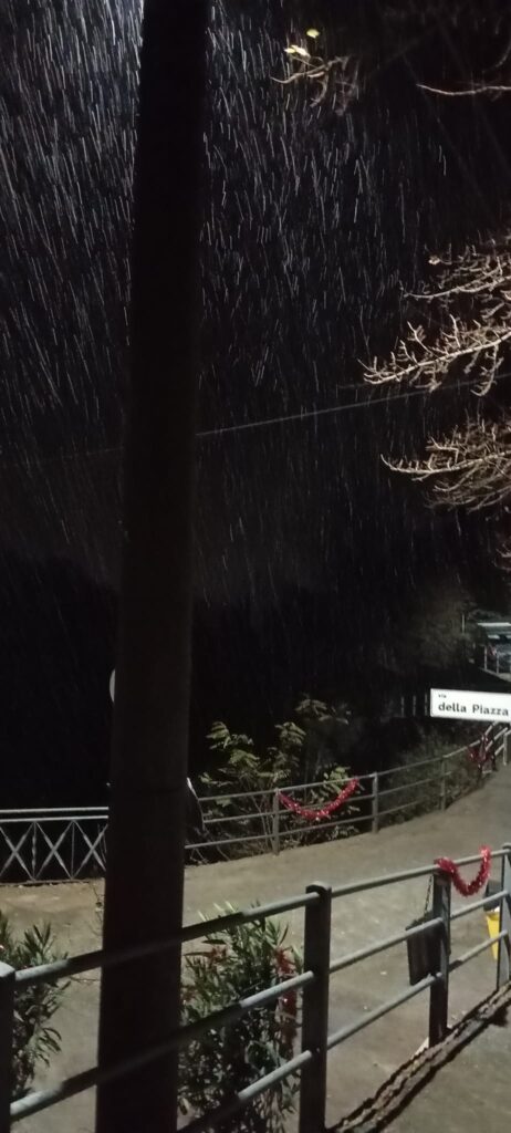 La neve a Vararo