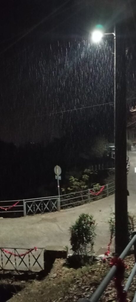 La neve a Vararo