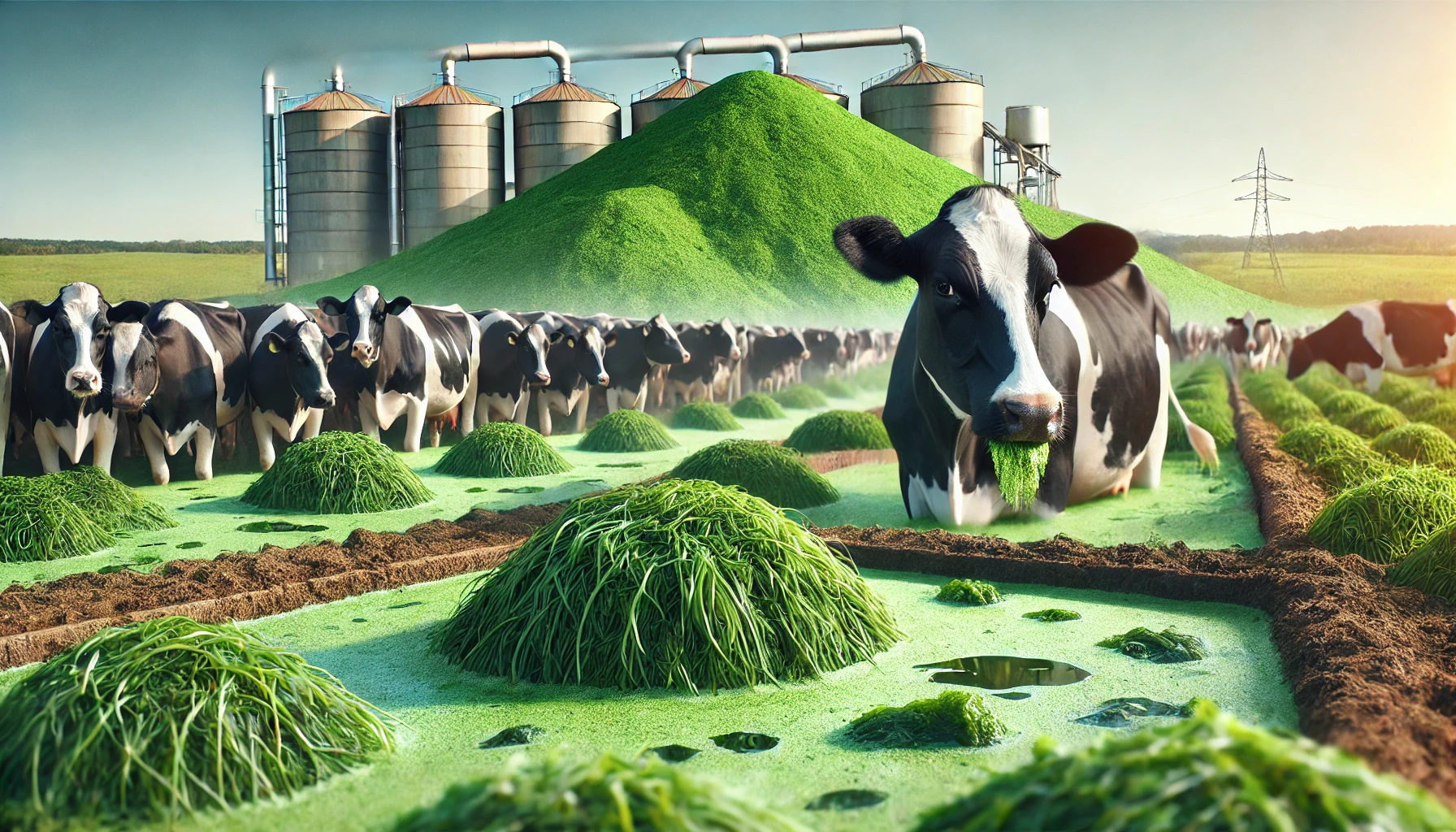 Nutriamo i bovini con alghe: riduzione delle emissioni di metano del 40%