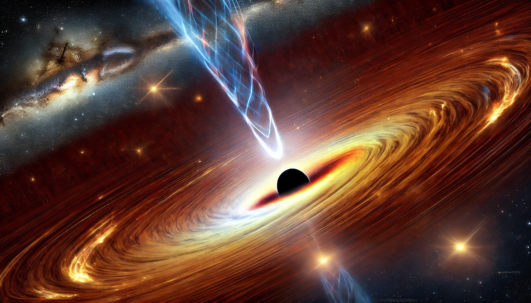 Scoperto come i buchi neri generano getti di particelle