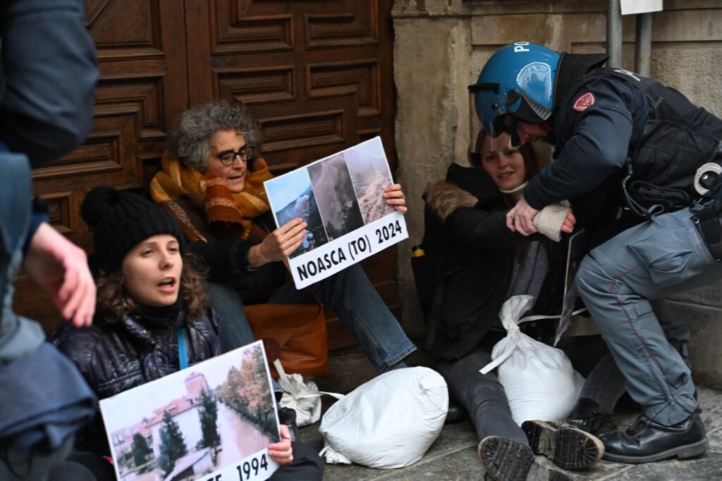 protesta Extinction Rebellion torino
