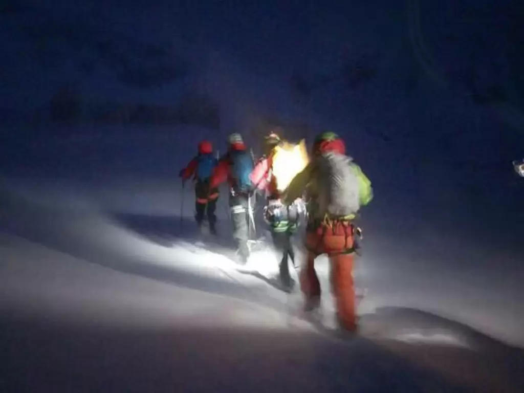 soccorso alpino gran sasso alpinisti