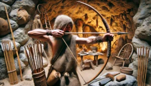 società neolitiche iberiche tiro con l'arco