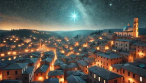 stella luminosa est giove opposizione