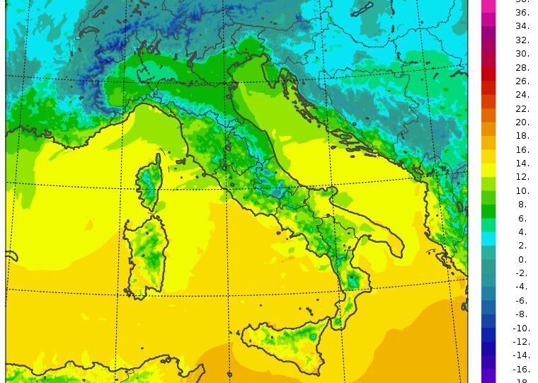 temperature massime 11 dicembre