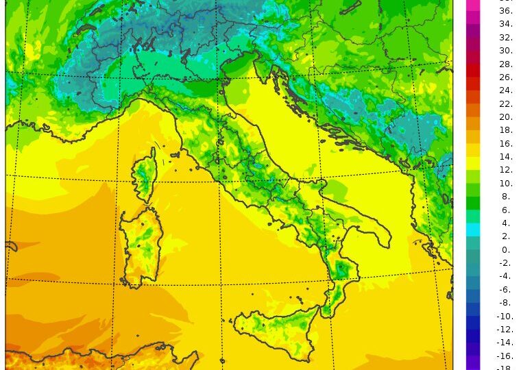 temperature massime 19 dicembre