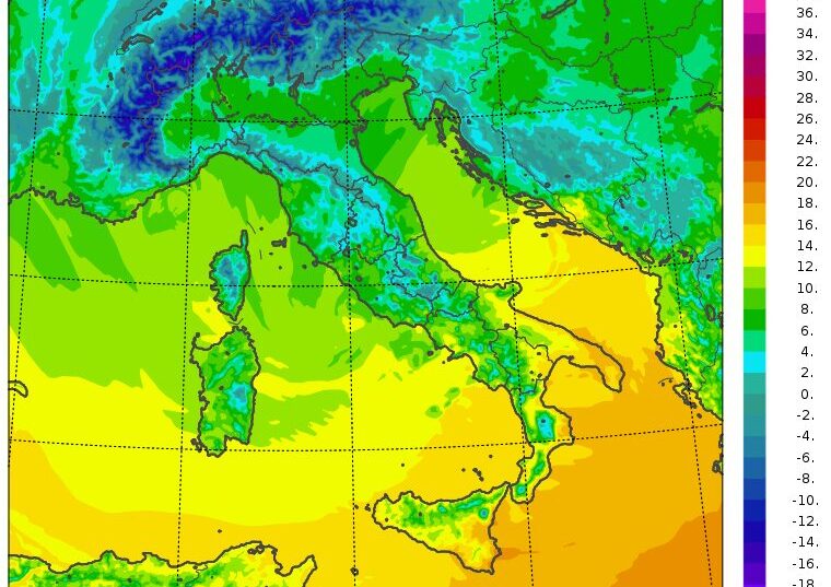 temperature massime 20 dicembre