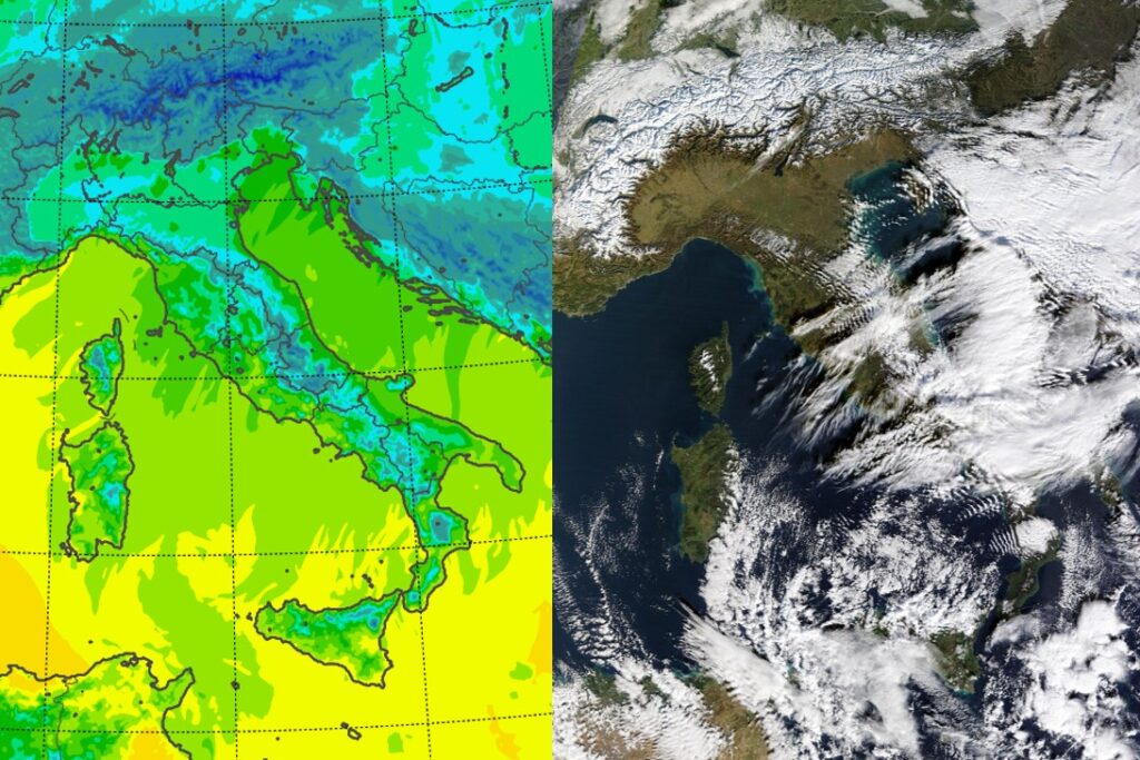 temperature massime 25 dicembre 2024