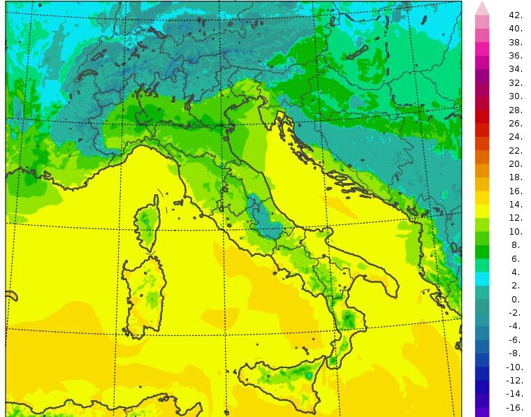 temperature massime 30 dicembre
