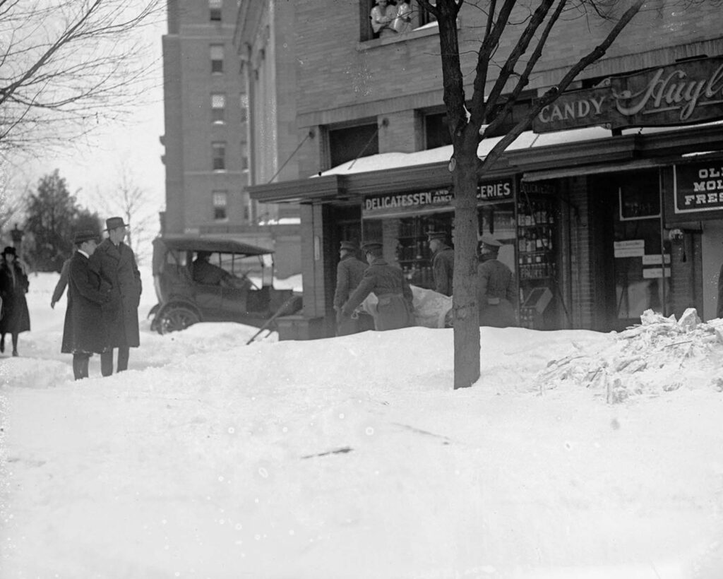 Tempesta neve Washington