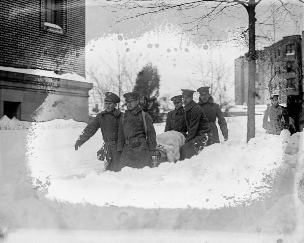 Tempesta neve Washington