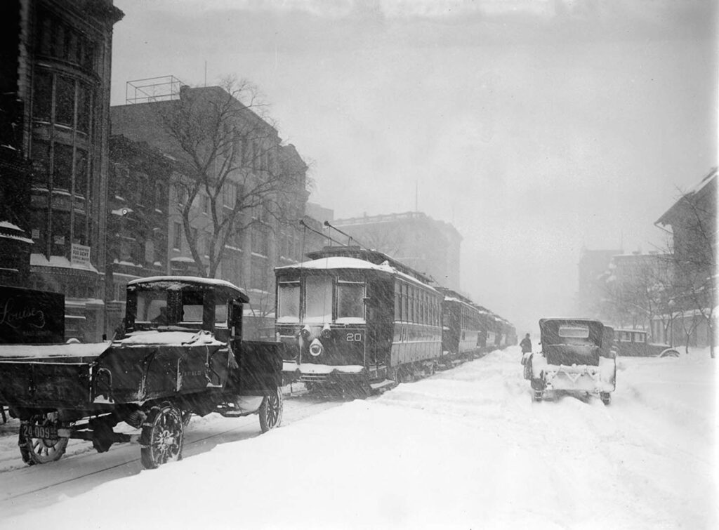 Tempesta neve Washington