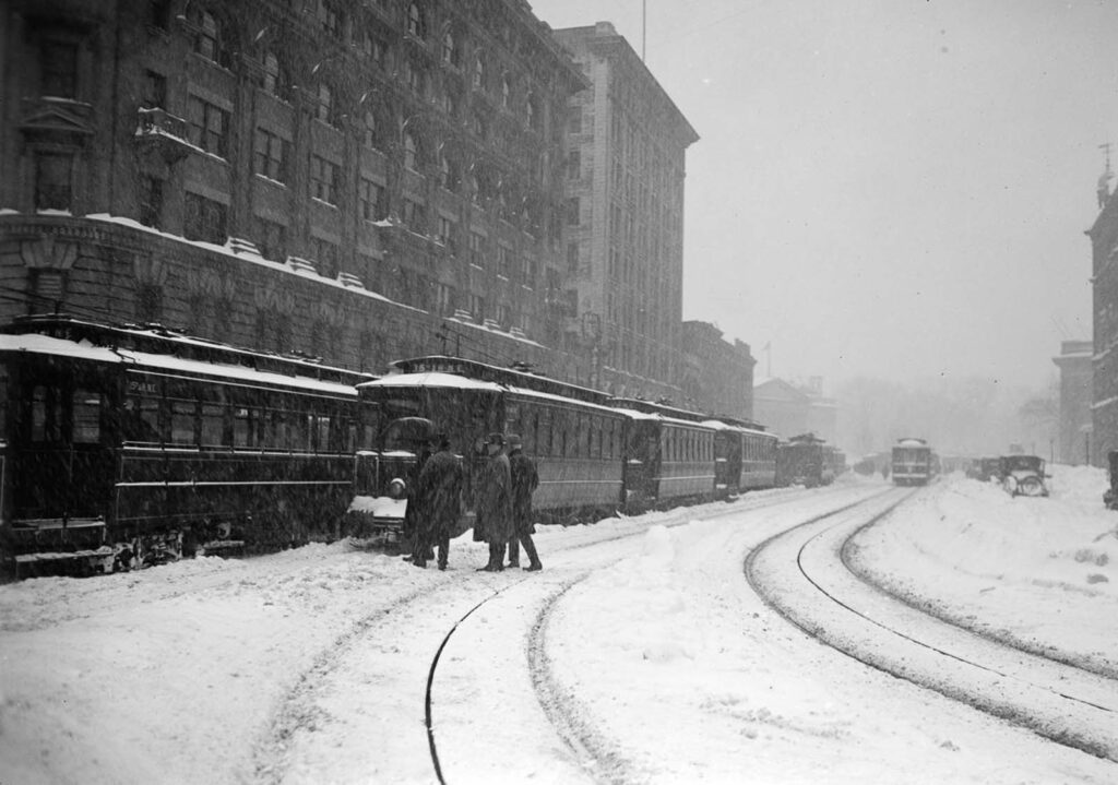 Tempesta neve Washington