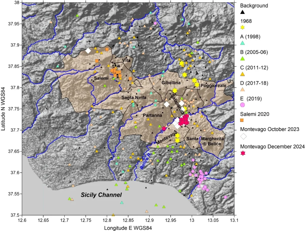 terremoti sicilia sudoccidentale ingv