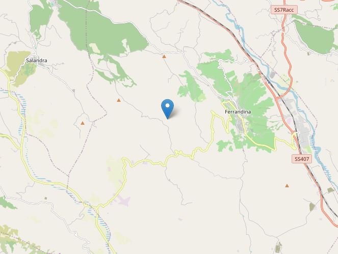 terremoto ferrandina matera basilicata