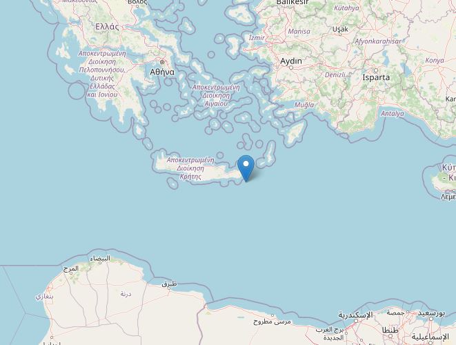 terremoto grecia creta oggi