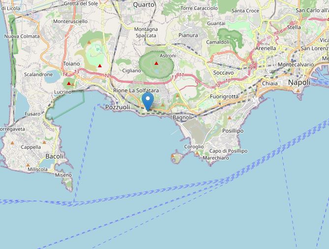 terremoto oggi pozzuoli campi flegrei
