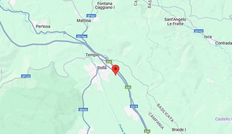 terremoto polla vallo di diano