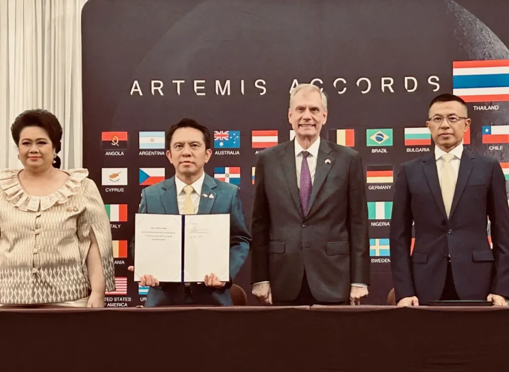 thailandia accordi artemis accords