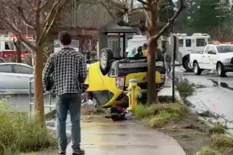tornado scotts valley california usa maltempo