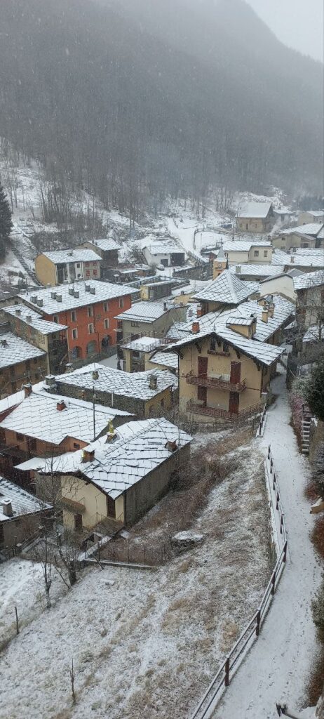 La neve a Crissolo
