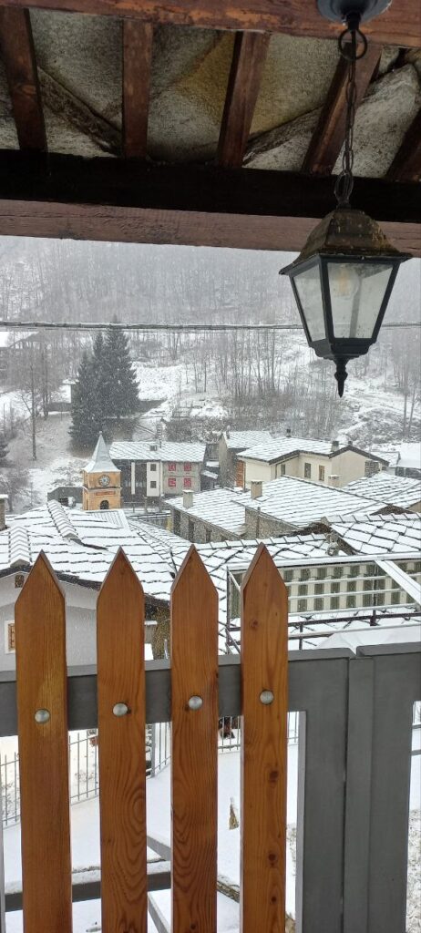 La neve a Crissolo