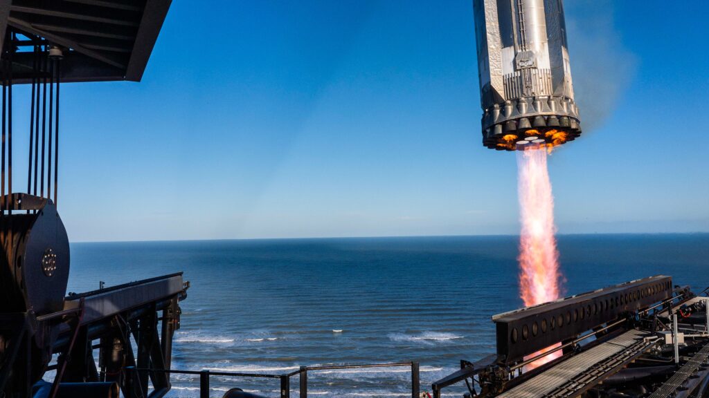 7 volo lancio starship spacex