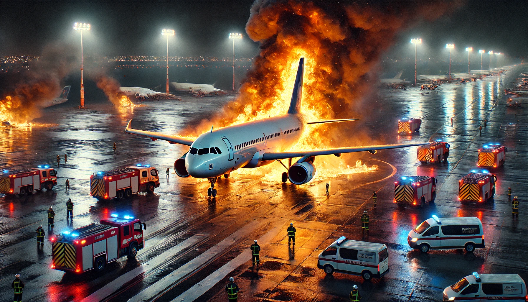 Paura in aeroporto, un aereo prende fuoco: momenti drammatici per 170 passeggeri | VIDEO