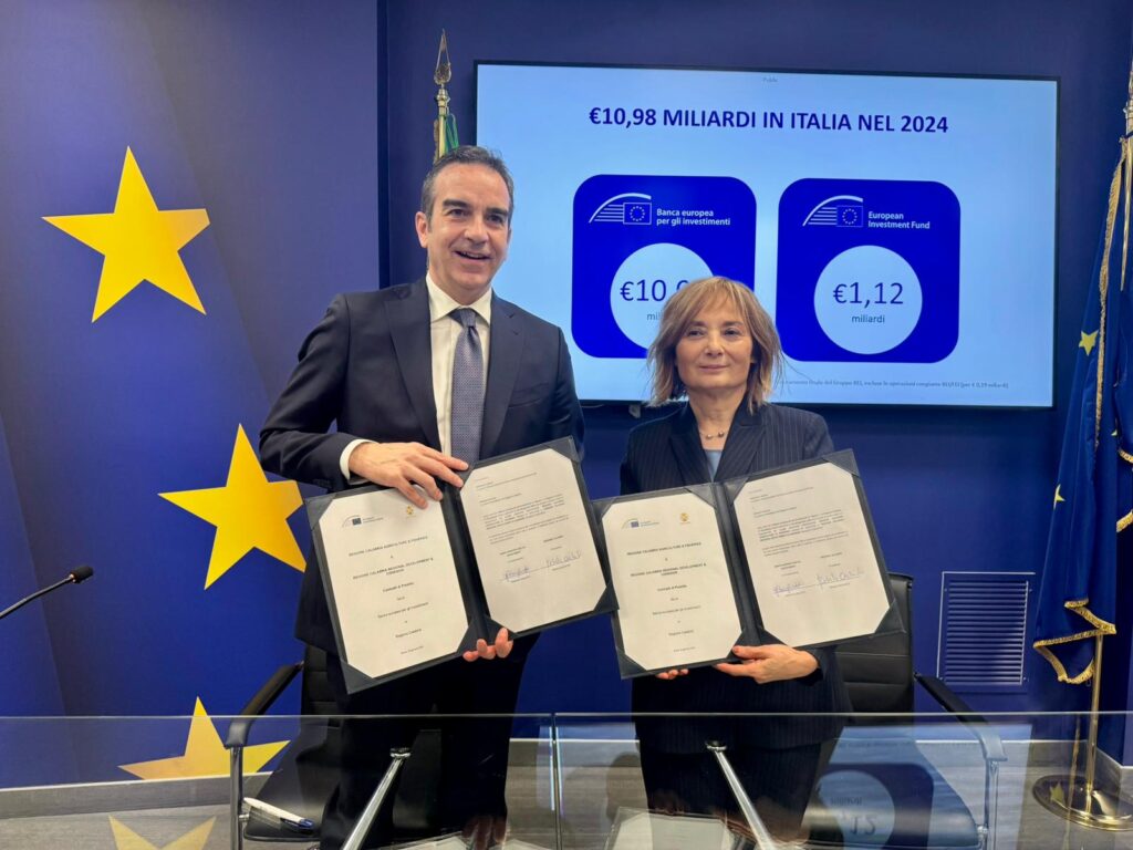 Alla Calabria 100 milioni dalla BEI per agricoltura e infrastrutture sostenibili