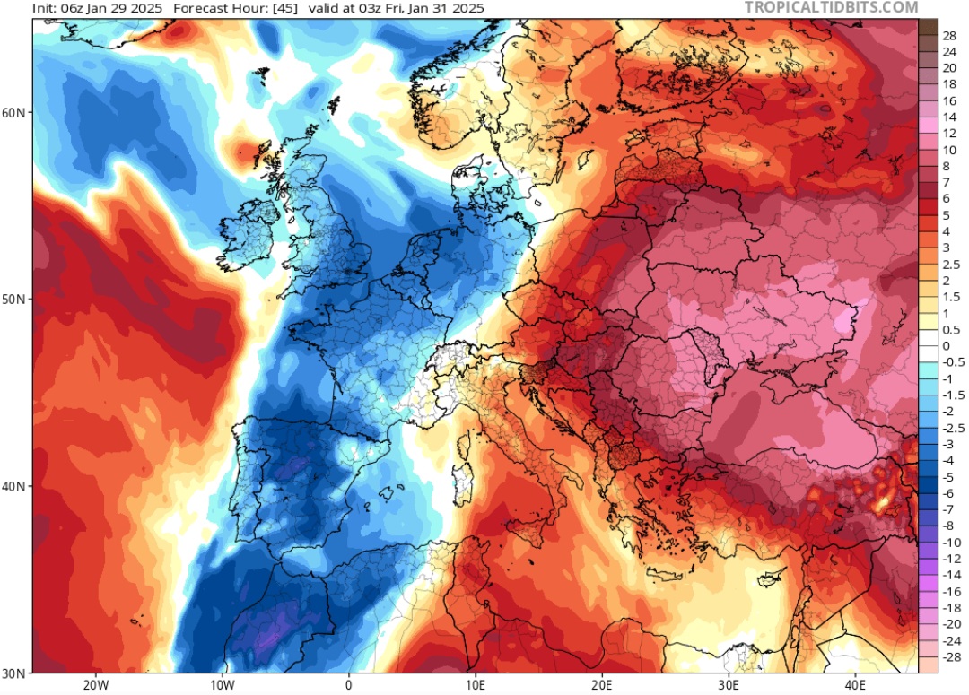 Temperature Giorni della Merla